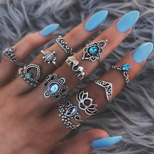 Load image into Gallery viewer, Bohemian Ring Set